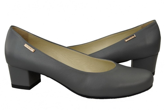 Dámská obuv Dámské lodičky Přírodní kůže 116 Ash ElitaBut