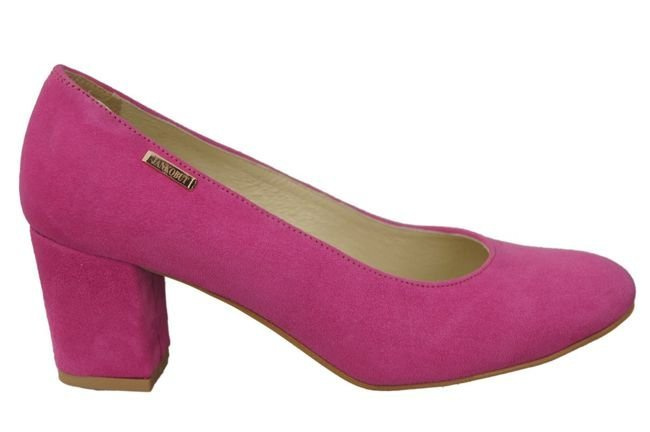 Dámská obuv Fuchsia Natural Suede Leather 125 ElitaBut