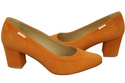 Dámská obuv Orange Natural Suede Leather 106 ElitaBut