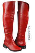 Dámské boty Red Musketeers High over the knee natural leather 638 ElitaBut