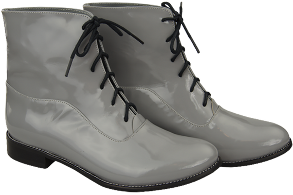 Dámské boty Ash lakované jaro/podzim přírodní kůže 155 L ElitaBut