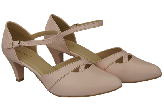 Dámské sandály Powder Pink Natural Leather 151 ElitaBut