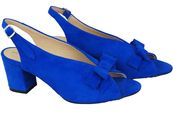 Dámská obuv Sandály Azure natural leather Suede 148 ElitaBut