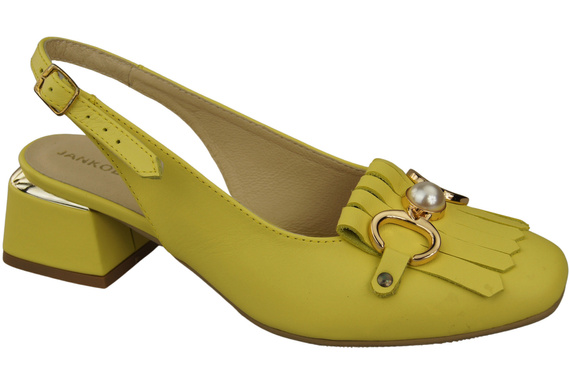 Dámská obuv Lemon Sandály zdobené třásněmi Přírodní kůže 208 ElitaBut