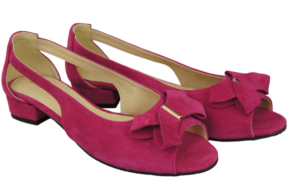 Dámské sandály z přírodní semišové kůže 994 Z Kombinace stylu a pohodlí ElitaBut