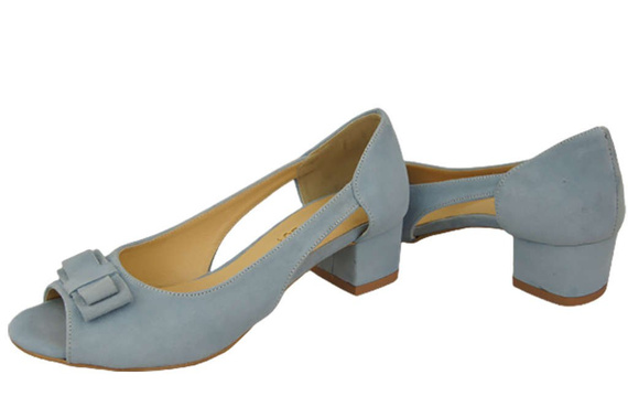 Dámská obuv Sandály Modrá přírodní kůže Semiš 145 Z ElitaBut