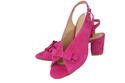 Dámská obuv Sandály Fuchsiová přírodní kůže Semiš 148 ElitaBut