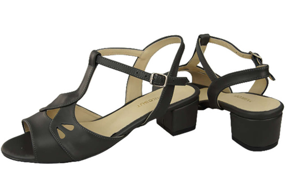 Dámská obuv Sandály Graphite Natural Leather 169 ElitaBut