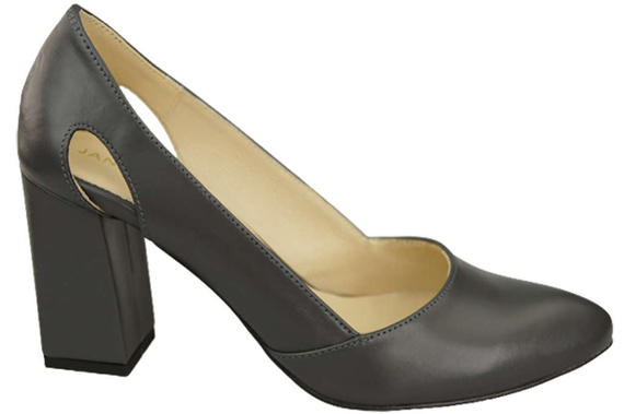 Dámská obuv Graphite pumps Natural leather 184 ElitaBut