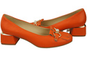 Dámská obuv Orange Tassel Embellished pumps Přírodní kůže 195 ElitaBut