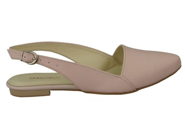 Dámská obuv Sandály Powder Pink Natural Leather 996 ElitaBut