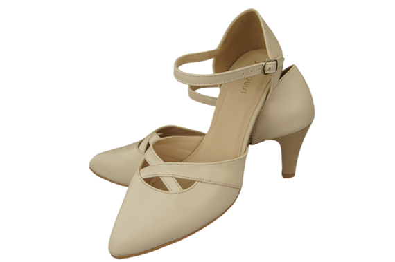 Dámská obuv Sandály béžové přírodní kůže 151 ElitaBut