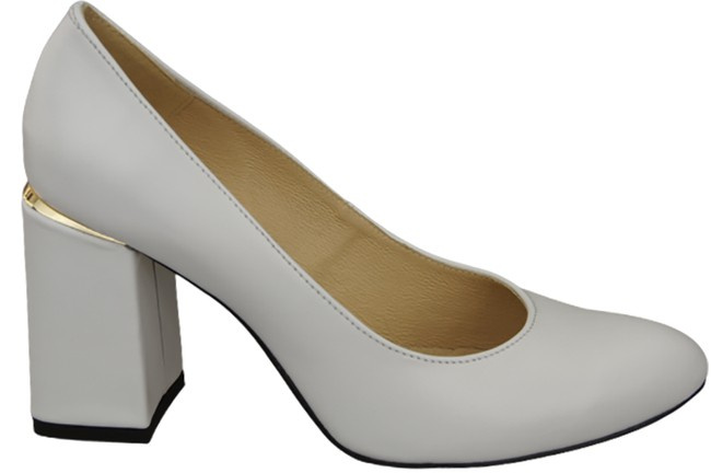 Dámská obuv White Natural Leather 179 ElitaBut