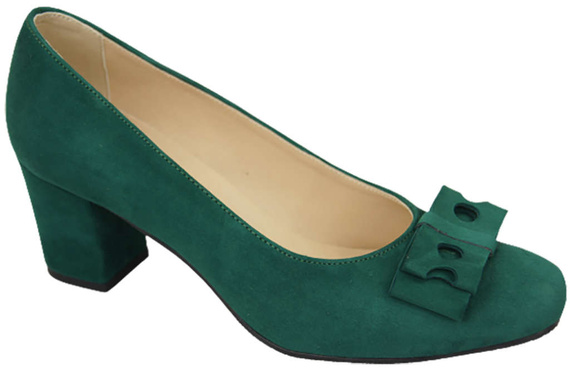 Dámské lodičky Malachite Přírodní semišová kůže 163 ElitaBut