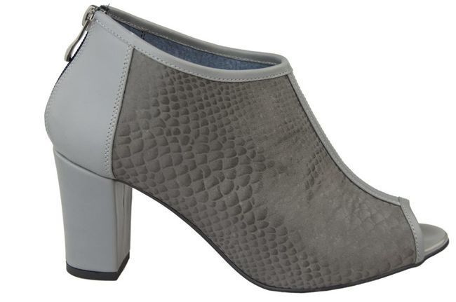 Dámská obuv Dámské lodičky s vysokou špičkou z přírodní kůže Ash shell 957 ElitaBut