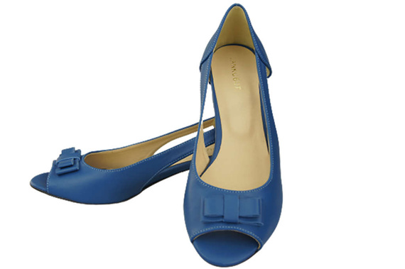 Dámská obuv Sandály Modrá přírodní kůže 145 ElitaBut