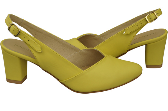 Dámská obuv Lemon Stiletto Sandály z přírodní kůže 217 ElitaBut