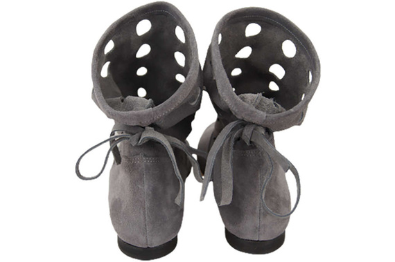 Dámské boty Dámské kožené velurové boty Ash 160 ElitaBut