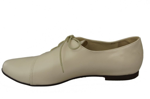 Dámské baletní boty Beige natural leather 110 ElitaBut