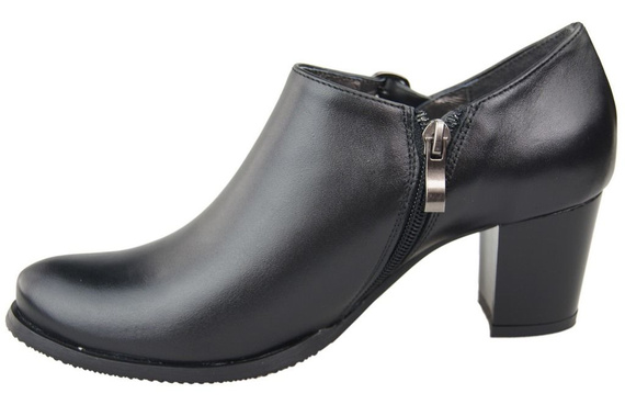 Dámské boty z přírodní kůže Black 109 ElitaBut