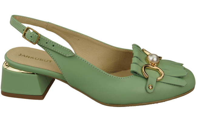 Dámská obuv Mint Sandály zdobené třásněmi Přírodní kůže 208 ElitaBut