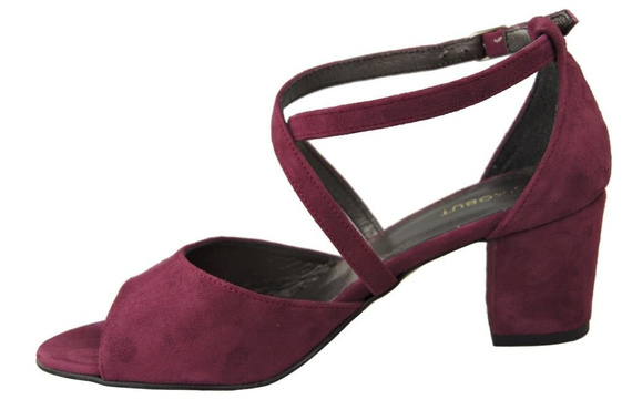 Dámská obuv Sandály Bordo leather Suede 111 ElitaBut