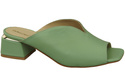 Dámská obuv Mint Leather Heeled Flip Flops 210 ElitaBut
