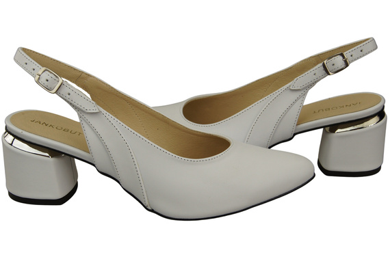 Dámská obuv Sandály White Natural Leather 196 ElitaBut