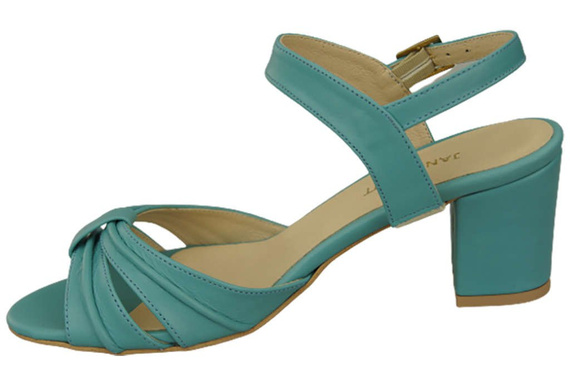 Dámská obuv Tyrkysové sandály Přírodní kůže 168 ElitaBut