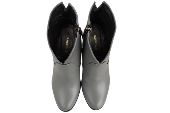 Dámské kozačky Ash leather Jaro/Podzim přírodní kůže 152 L ElitaBut