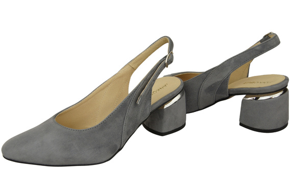 Dámské sandály z přírodní semišové kůže Ash Elegance and Comfort 196 From ElitaBut