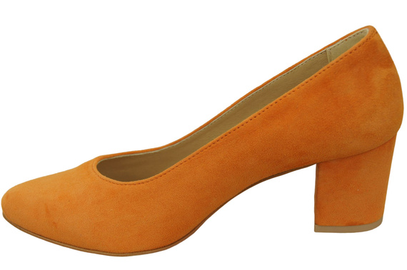 Dámská obuv Orange Natural Suede Leather 106 ElitaBut