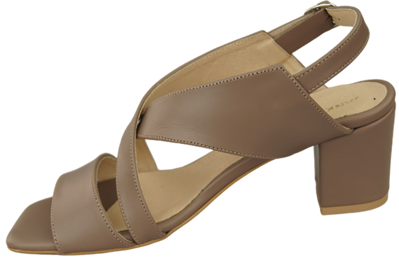 Dámská obuv Sandály Cappuccino Přírodní kůže 149 ElitaBut
