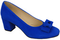 Dámská obuv Azure Natural Leather Suede pumps 163 ElitaBut