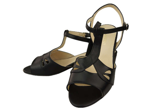 Dámská obuv Sandály Černá přírodní kůže 169 ElitaBut
