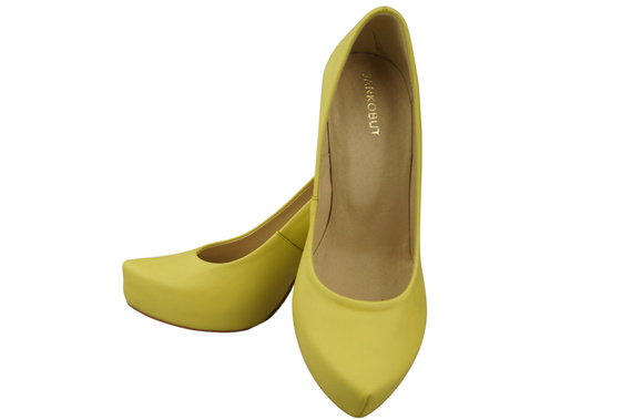 Dámské kožené lodičky Lemon Stiletto 205 ElitaBut