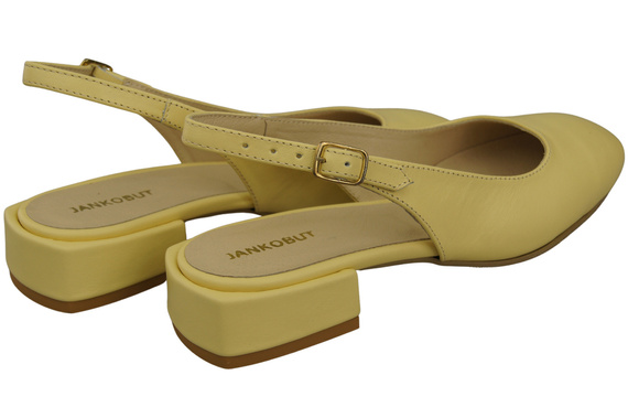 Dámská obuv Sandály Banana Flat Heel Natural Leather 206 ElitaBut