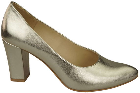 Dámská obuv Zlaté lodičky Přírodní kůže 170 ElitaBut