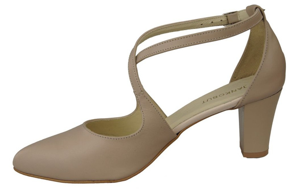 Dámská obuv Sandály s nízkým podpatkem Cappuccino Lico Leather102 ElitaBut