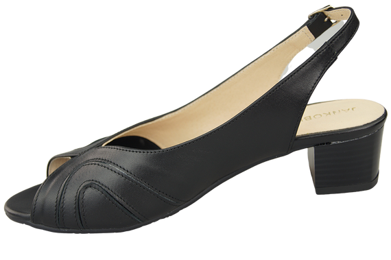 Dámská obuv Přírodní kůže Sandály Black 991 ElitaBut