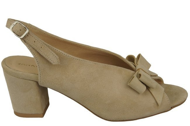 Dámská obuv Sandály Béžová přírodní kůže Semiš 148 ElitaBut