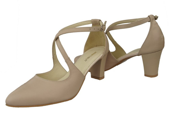 Dámská obuv Sandály s nízkým podpatkem Cappuccino Lico Leather102 ElitaBut