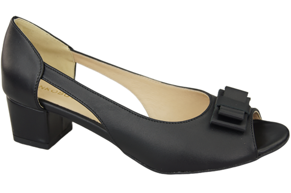 Dámská obuv Sandály Černá přírodní kůže 145 ElitaBut