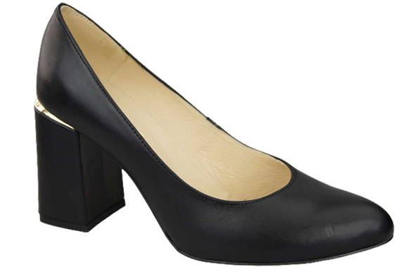 Dámská obuv Black Natural Leather 179 ElitaBut