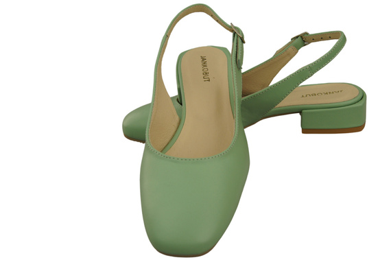 Dámská obuv Sandály Mint Flat Heel Natural Leather 206 ElitaBut