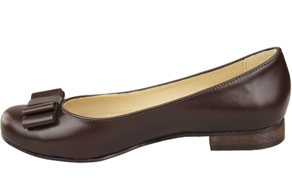 Dámské baletní boty z přírodní kůže 702 ElitaBut