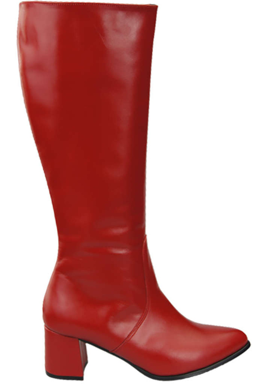 Dámské kozačky Classic přírodní kůže Červená 175 ElitaBut