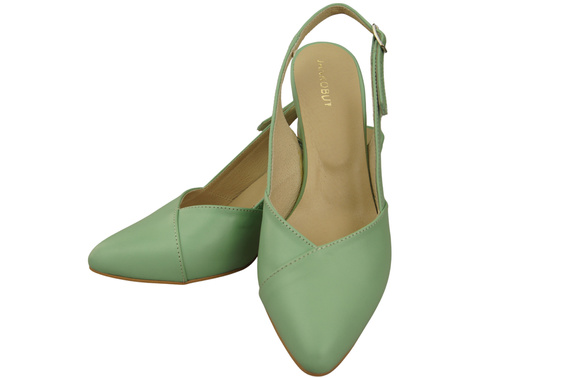 Dámská obuv Mint Stiletto Sandály Natural Leather 217 ElitaBut