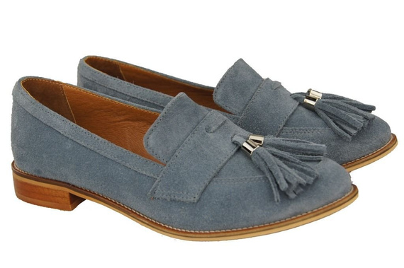 Dámské mokasíny z přírodní kůže Ash 134 ElitaBut