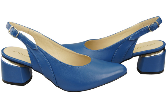 Dámská obuv Sandály Modrá přírodní kůže 196 ElitaBut